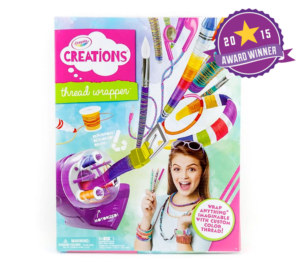 thread wrapper crayola