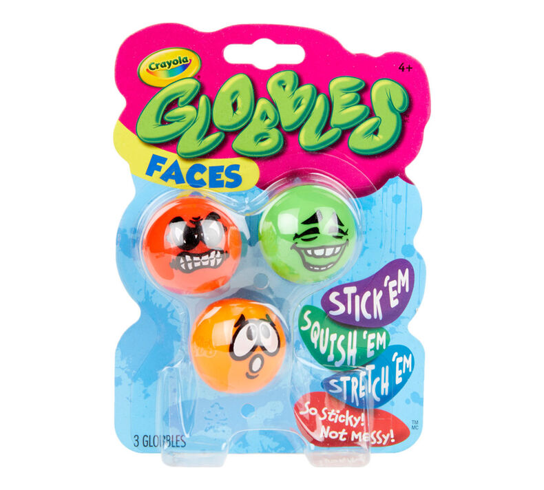 Globbles Faces, Fidget Toy, Emoji Gifts Crayola