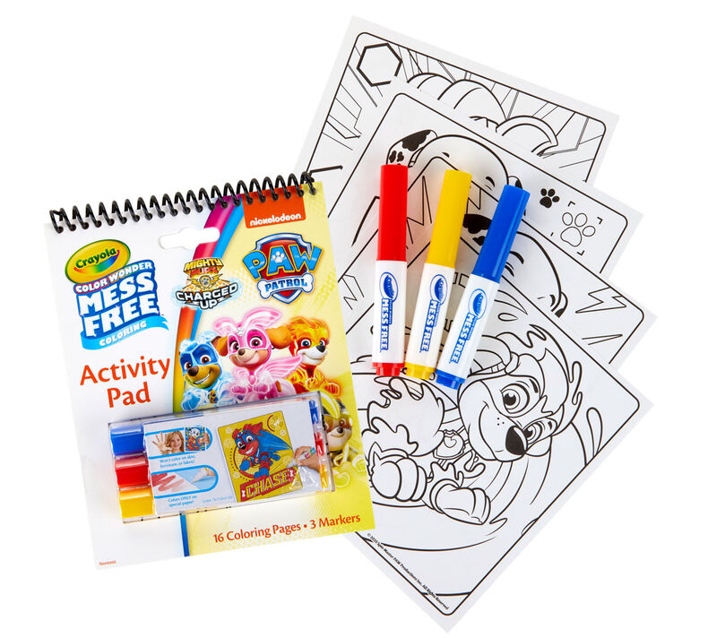 Color Wonder Mess Free Paw Patrol Coloring & Activity Pad