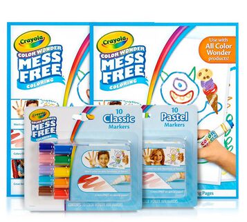 Color Wonder Markers and Paper Coloring Set products included 