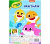 Baby Shark Coloring Book & Sticker Sheet, 96 pages, back view