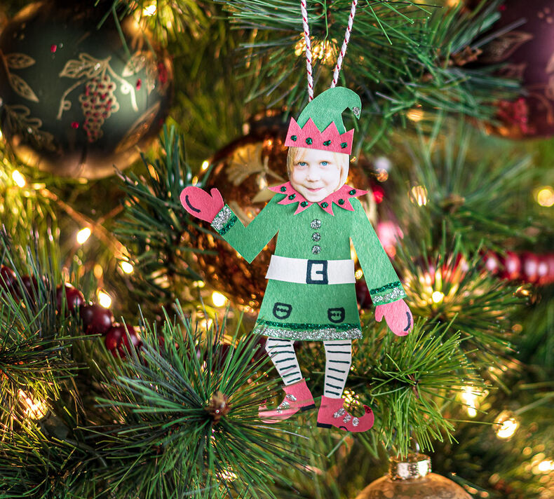Elf Ornaments Craft Kit