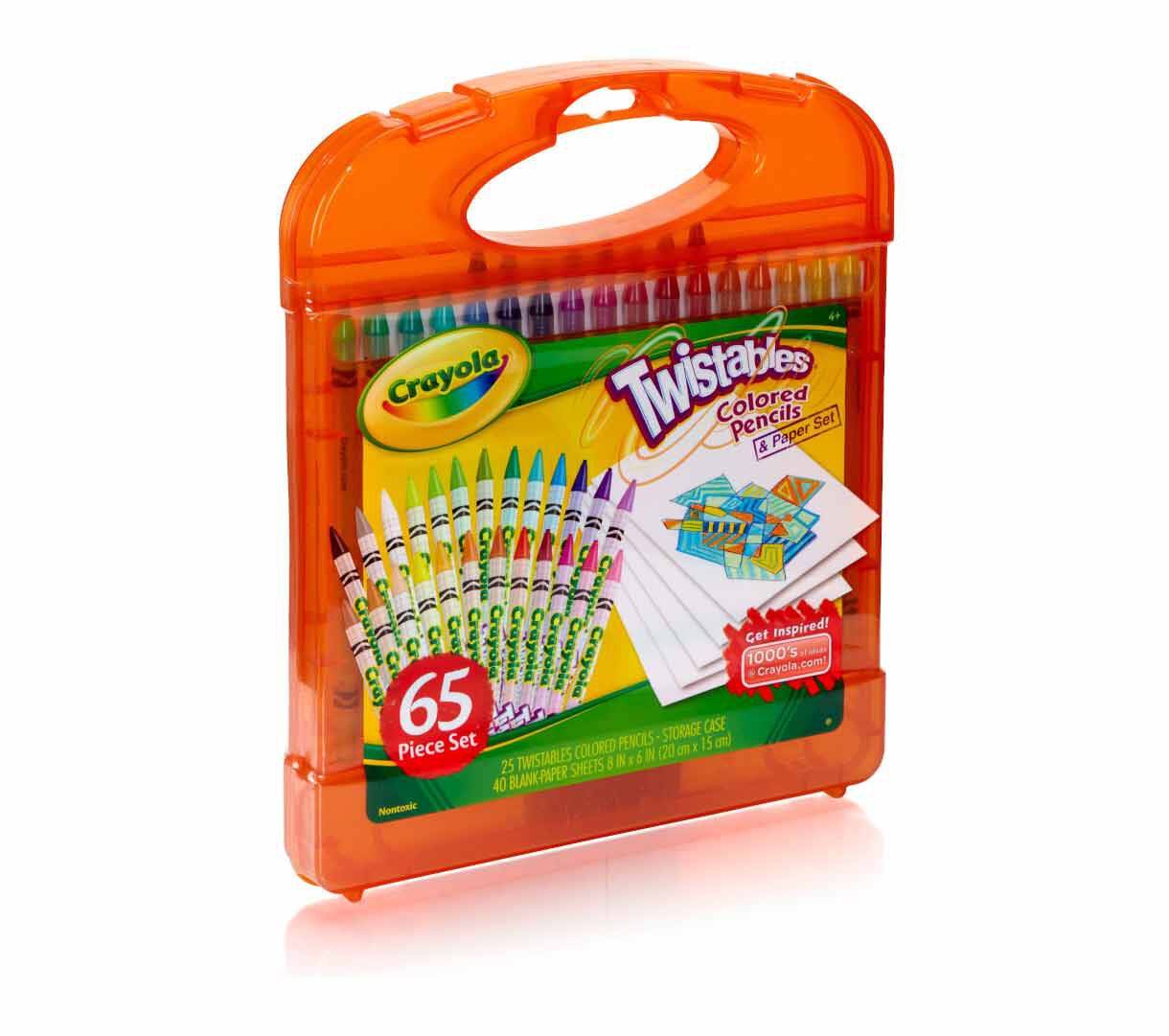 Twistables Colored Pencil & Paper Set Crayola