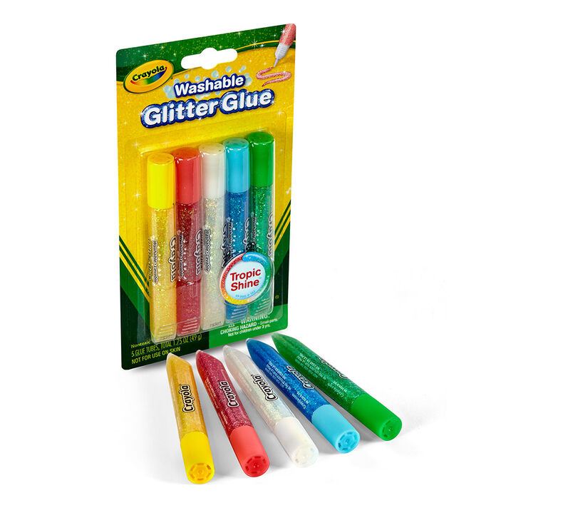 Super Sparkle Washable Glitter Glue 5 ct.