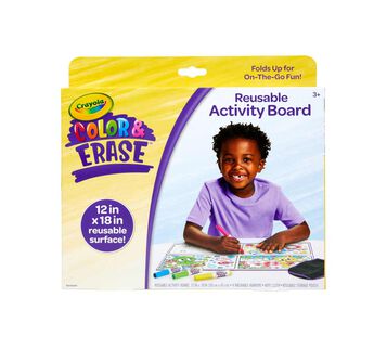 Color and Erase Activity Board front view