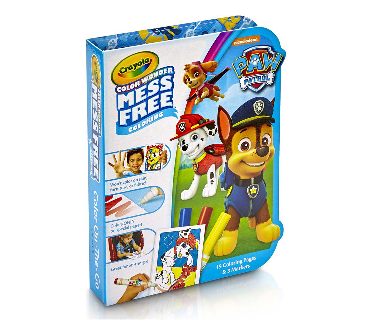 Mess Free Crayola Paw Patrol Color Wonder Coloring Pad ...