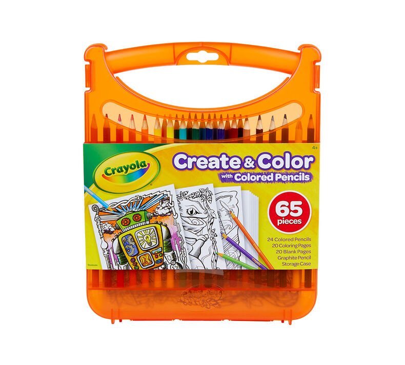 Create and Color with Colored Pencils