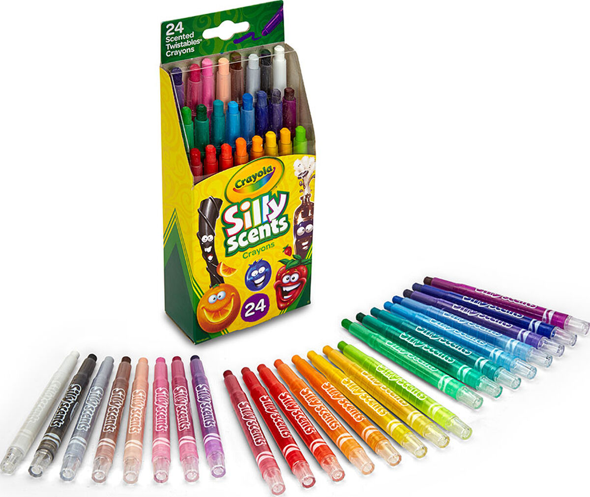 Silly Scents Mini Twistables Scented Crayons-24 ct.