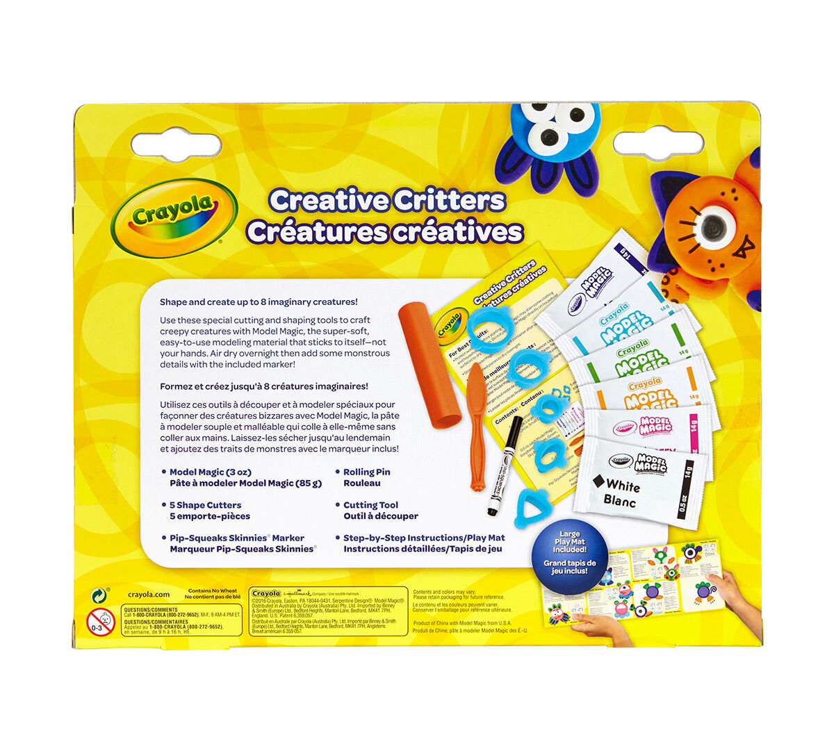 Crayola Model Magic Creative Critters Monsters Crayola