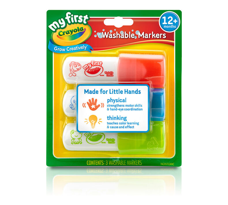 My First Crayola Easy Grip Washable Markers