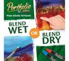 Portfolio Series Water Soluble Oil Pastels, 12 count. Blend wet or blend dry. 