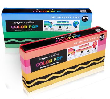 Color Pop Paper Party Decor Packs