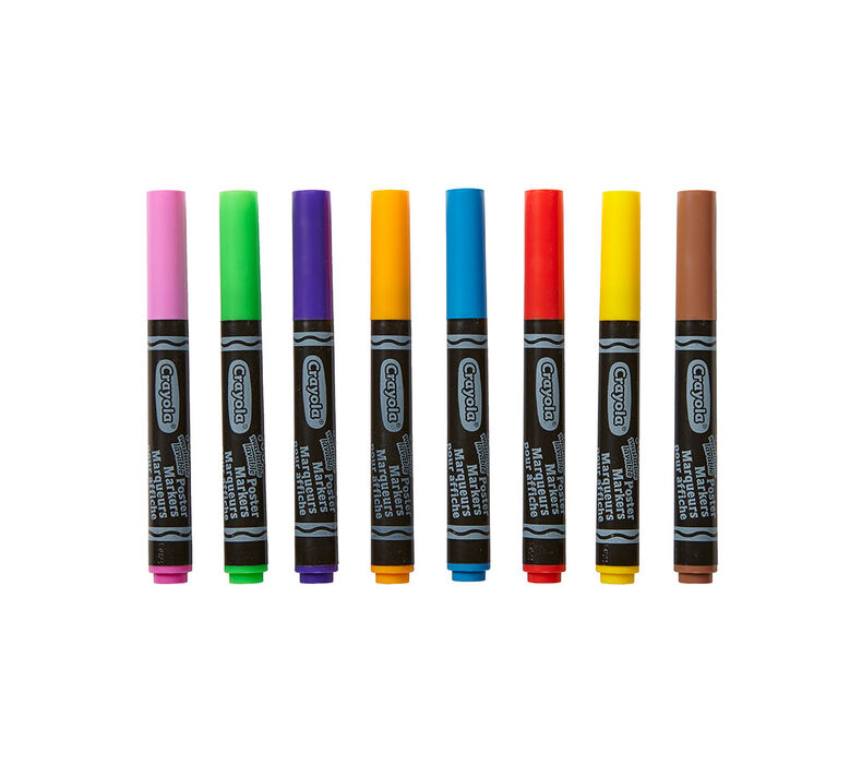 Poster Markers 8 ct.