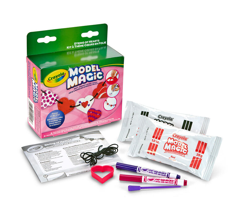 Crayola Model Magic Heartstring Garlands