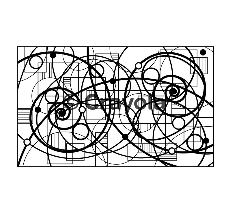 Color Escapes Adult Coloring Kit, Geometric