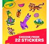 Alpha Pets Coloring Book. Choose from 22 stickers