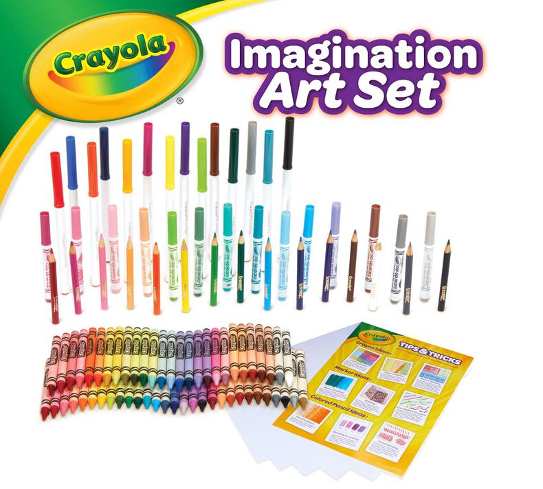 Crayola Imagination Art Set Lets Them Create - Dine Dream Discover