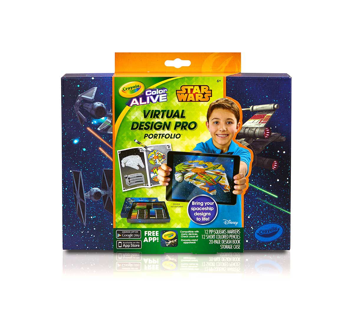 virtual design pro portfolio star wars crayola