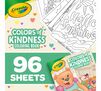 Colors of Kindness Coloring Book, 96 pages.  96 sheets.  