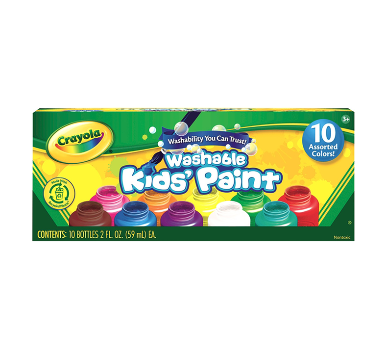 Washable Kids Paint, 10 Count