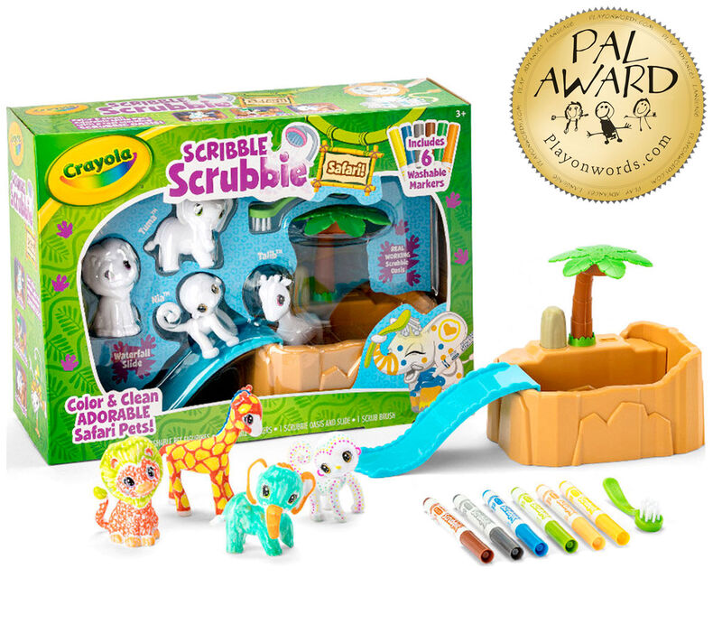 Scribble Scrubbie Safari Tub Set
