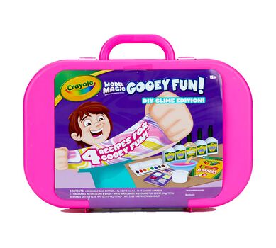 model magic gooey fun diy slime kit crayola com