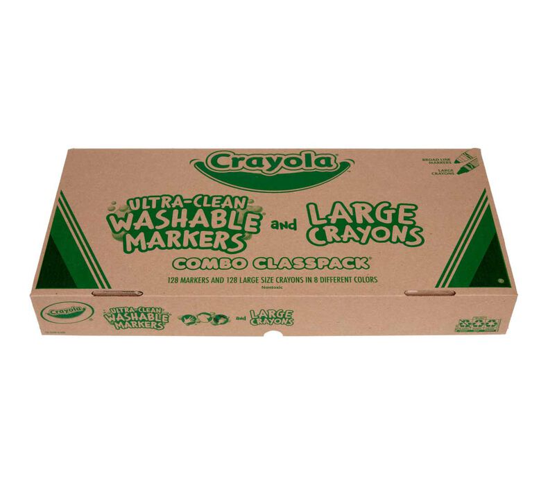 Crayola Washable Markers, Multi-Cultural - 8 markers