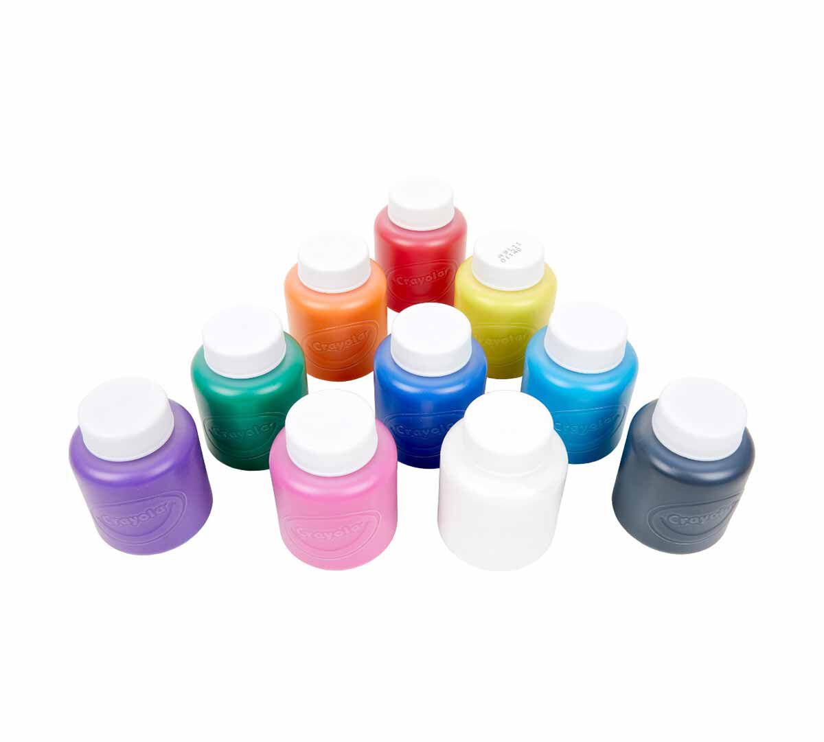 Washable Kids Paint Classic Colors 10 Count Crayola Com Crayola