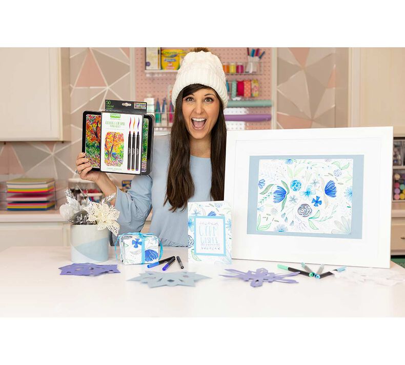 Camp Craft Box Winter & Marker Set for Adults