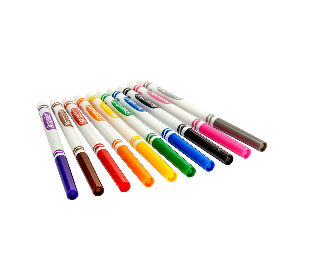 Fine Line Markers, Classic Colors, 10 Count Crayola
