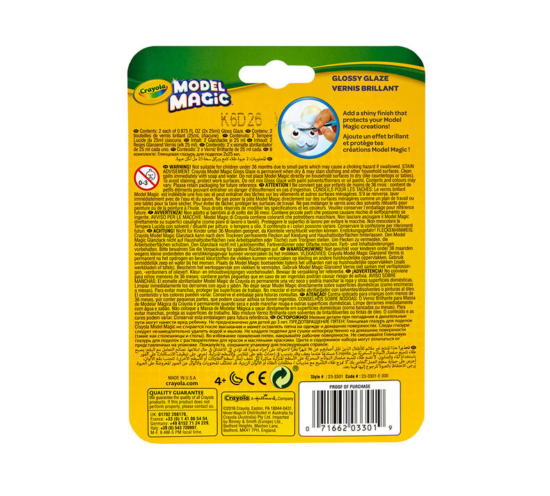 Model Magic Glossy Glaze