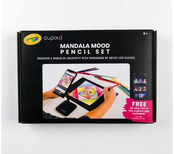 Crayola X Cupixel Mandala Mood Art Set front view