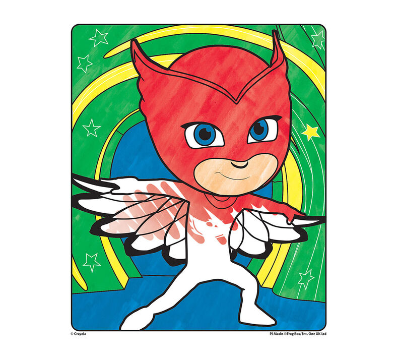 Color Wonder Mess Free PJ Masks Coloring Pages & Markers