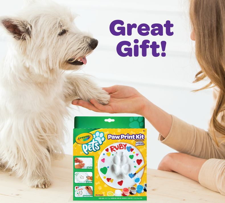 Crayola Pets Paw Prints Keepsake Kit, Circle