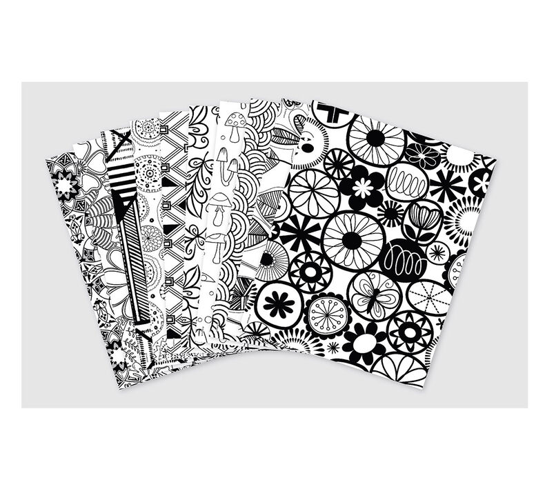 Download Crayola Pattern Escapes, Adult Coloring Art Activity, 40 Pages, Perforated Pages, Easy Framing ...