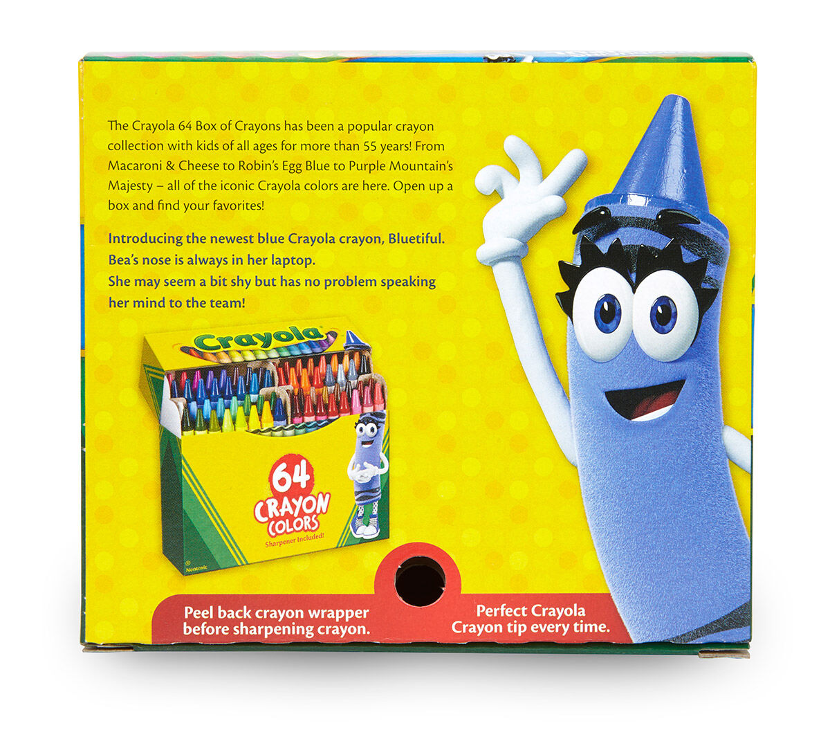 64 Crayola Crayons with Bluetiful