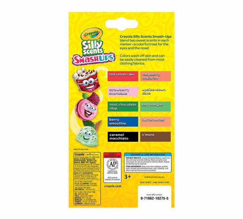 Crayola Washable Super Tips Markers, 10 per Pack, 12 Packs