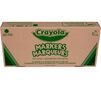 Crayola Broad Line Markers Classpack, 256 count, 16 colors. Front view.