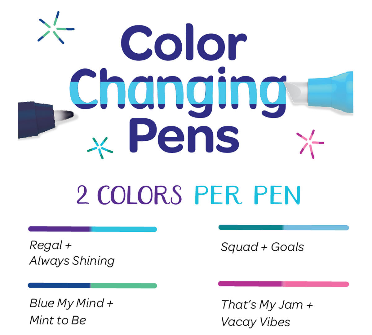 Take Note Color Changing Pens, 4 Count Crayola