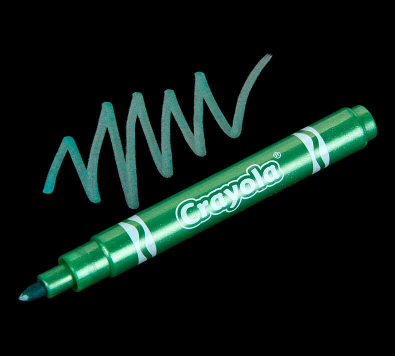 Crayola® Metallic Markers, 3 Packs of 8