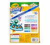 Super Clicks Retractable Markers, 10 Count Back of Pack