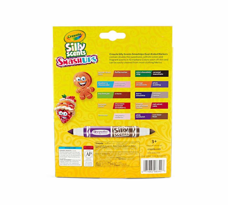 Crayola Dry Erase Washable Marker 10 Ct - Double Play