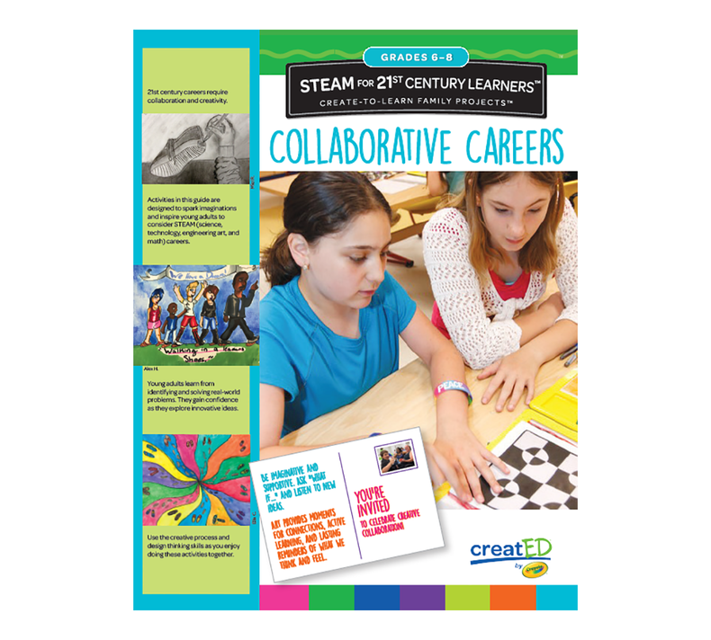 creatED Create-to-Learn STEAM Activity Kit, Grades 6-8