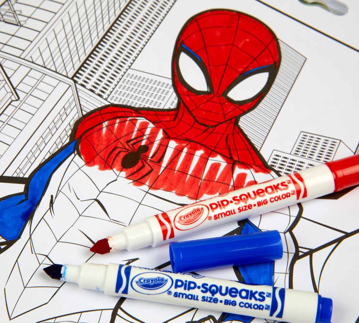 Spiderman Coloring Pages & Activity Set | Crayola.com | Crayola