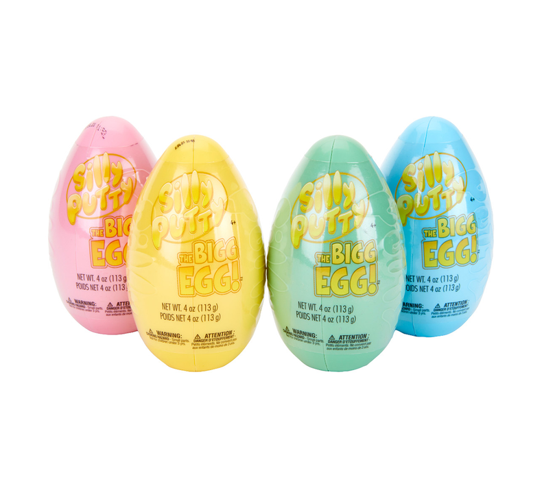 Silly Putty Pastel Bigg Egg, Surprise Color, 1 Count