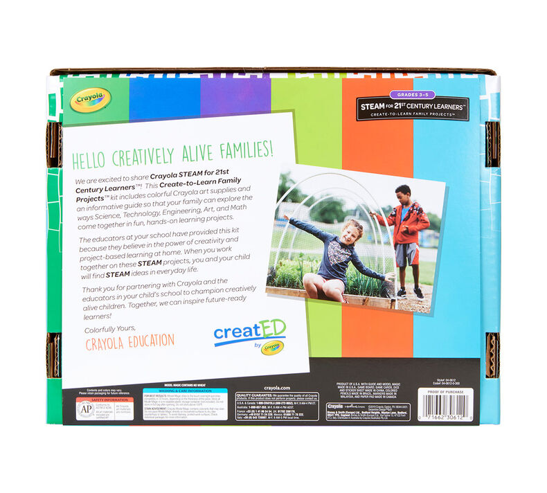 creatED® Family Engagement Kits, STEAM for 21st Century Learning: Grades 3-5: Design Challenges