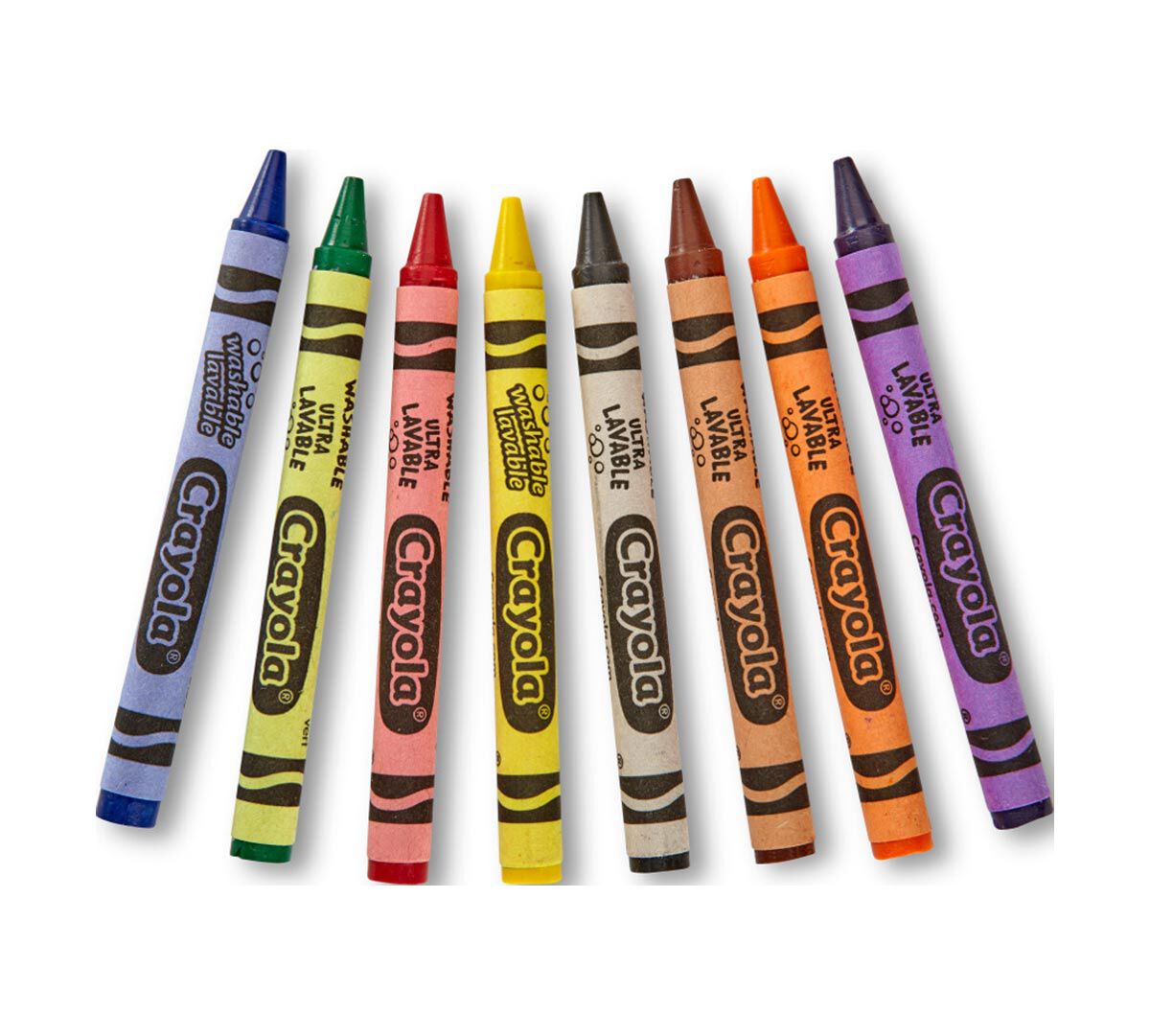 Washable Crayons 8 ct. | Crayola