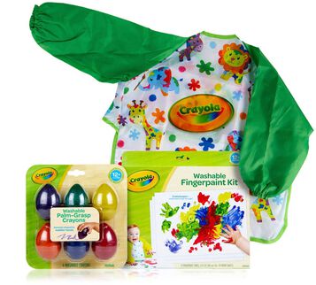 3-in-1 Art Supply Set for 12 to 18 Month Olds contents