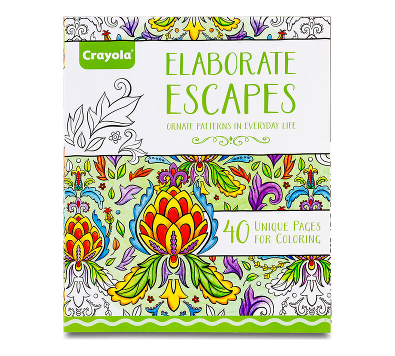 Elaborate Escapes Coloring Book