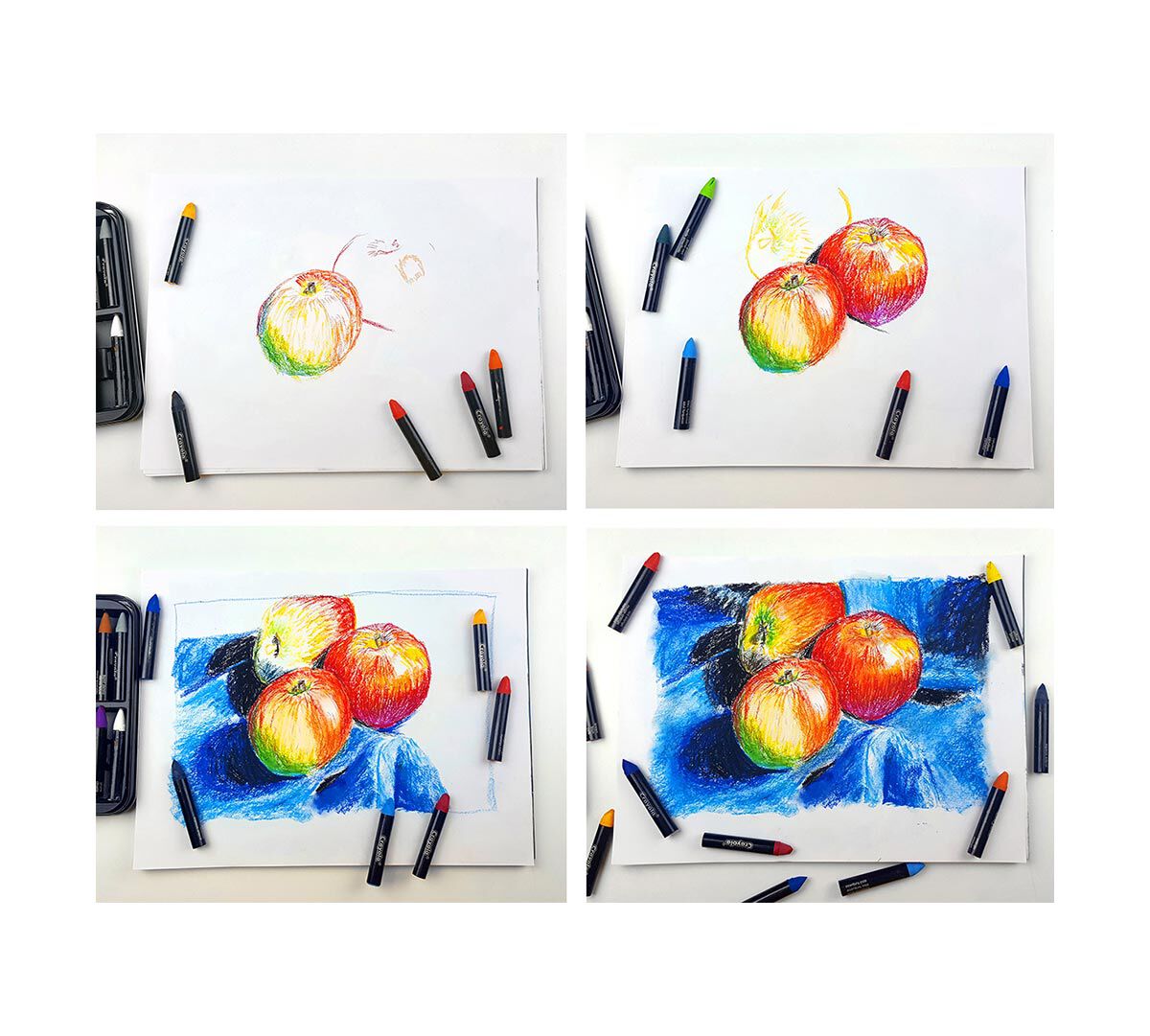 Crayola Signature; Oil Pastels; 24 ct; Water Soluble ...